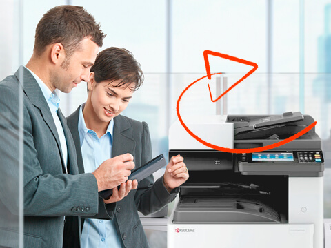 Kyocera ECOSYS M8124 / M8130 - модернизация из азиатской версии в европейскую