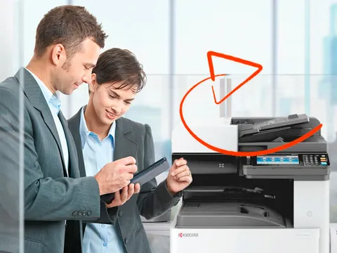 Kyocera ECOSYS M8124 / M8130 - модернизация из азиатской версии в европейскую